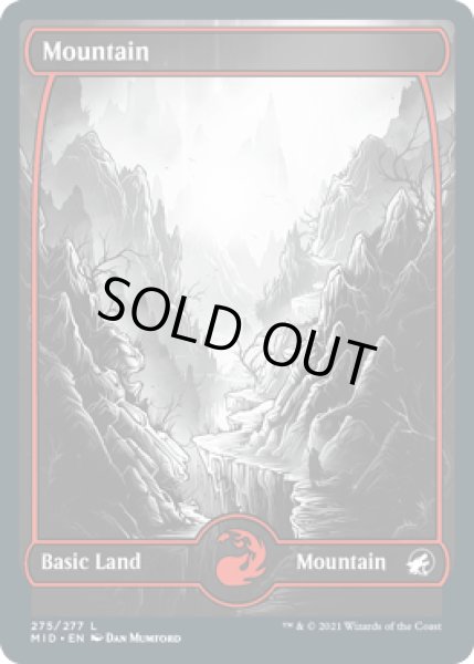 画像1: [FOIL] 山/Mountain(275) [MID] (1)