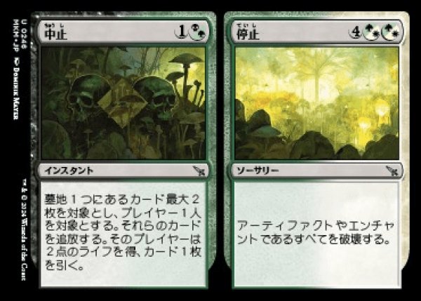 画像1: 中止 + 停止/Cease + Desist [MKM] (1)