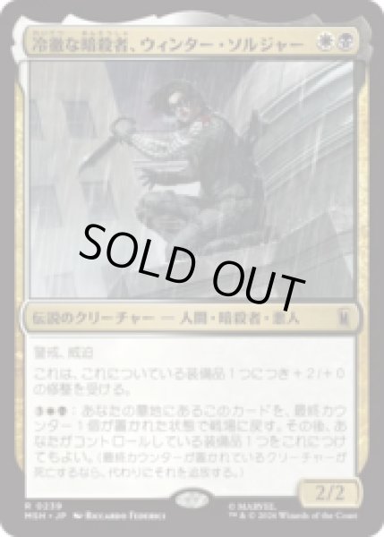画像1: 冷徹な暗殺者、ウィンター・ソルジャー/Winter Soldier, Icy Assassin  [MSH] (1)