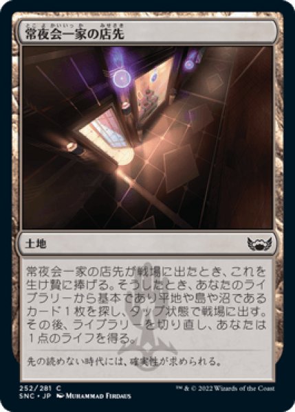 画像1: 常夜会一家の店先/Obscura Storefront [SNC] (1)