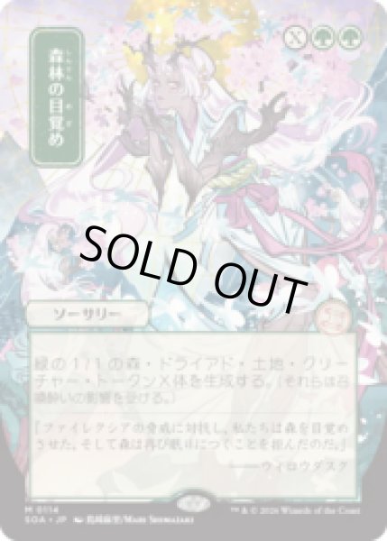 画像1: [日本画] 森林の目覚め/Awaken the Woods [SOA] (1)