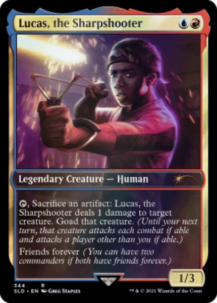 画像1: [FOIL] Lucas, the Sharpshooter (344) [SLD] (1)