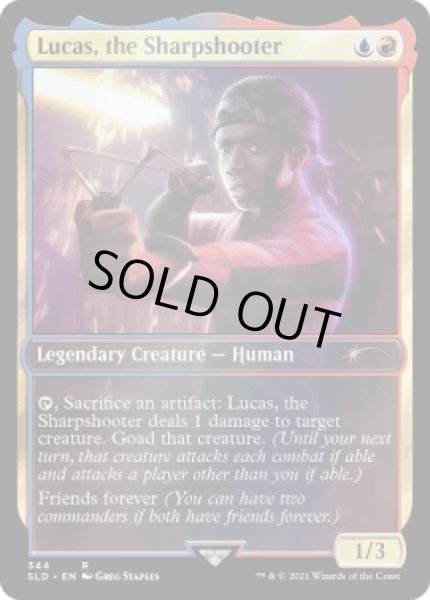 画像1: [FOIL] Lucas, the Sharpshooter (344) [SLD] (1)