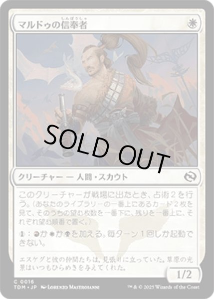 画像1: マルドゥの信奉者/Mardu Devotee [TDM] (1)