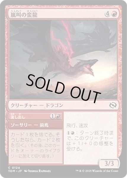 画像1: 嵐叫の蛮龍/Stormshriek Feral [TDM] (1)