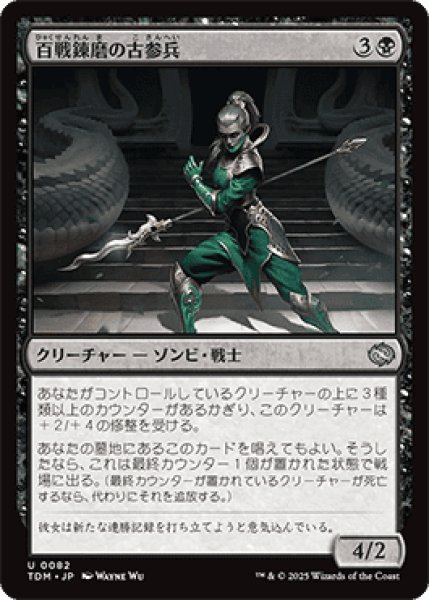 画像1: 百戦錬磨の古参兵/Hundred-Battle Veteran [TDM] (1)